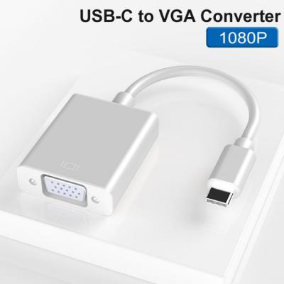 Plug and Play Type C Converter  USB 3.1 to VGA  4K HD adapter Dock Station 