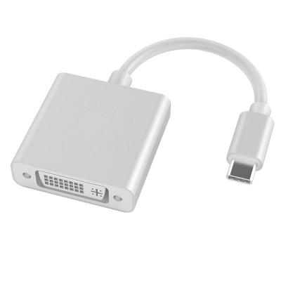 Plug and Play Type-c to DVI Adapter for  Multimedia Laptop devices Type C converter - 副本