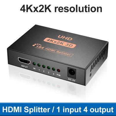 1 input 4 output 4 ports 3840*2160 4K 60HZ HDMI divisor 