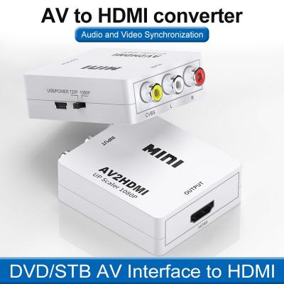 AV to HDMI converter composite audio and video (CVBS) to HDMI red yellow and white  to HDMI 1080P