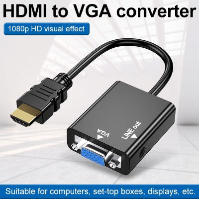 Male HDMI  HDCP 1.1 1.2 1.0 1080P  TO  female VGA  HDTV  display Converter