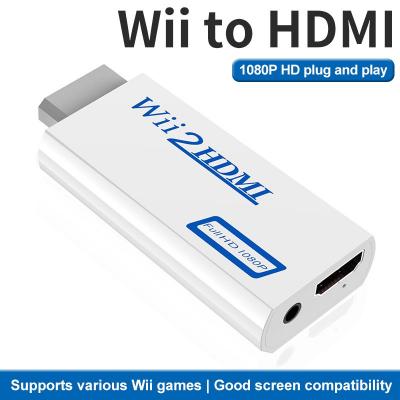 WII 2 to HDTV Adapter Converter Support Full HD 720P 1080P 3.5mm Audio Wii to HDTV Adapter for HDTV converter