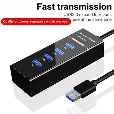 Plug and Play 1 USB3.0 5Gbps in 4*USB ports out 5Gbps Power Supply USB HUB 