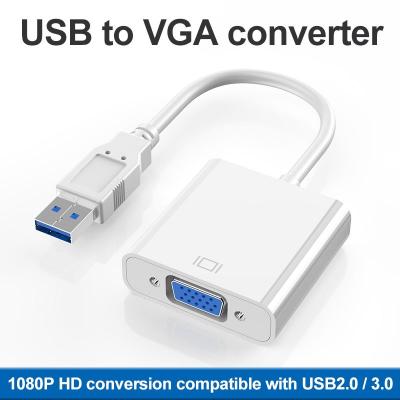 USB 3.0 Input to VGA Output converter full HD usb to vga adapter